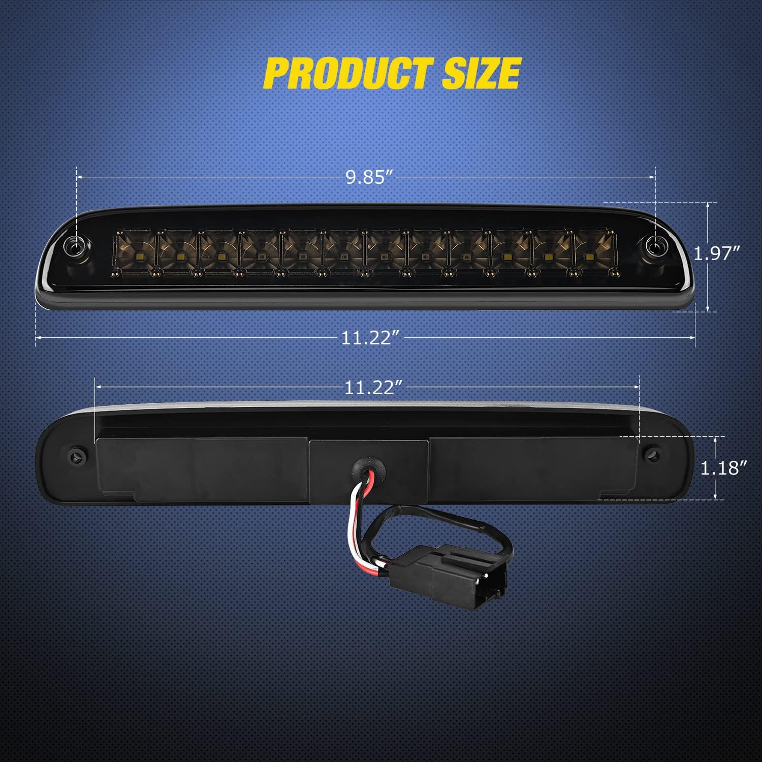 Thumbnail 1 de Nilight Third Brake Light for Ford Ranger/Mazda B-Series 1994-2016