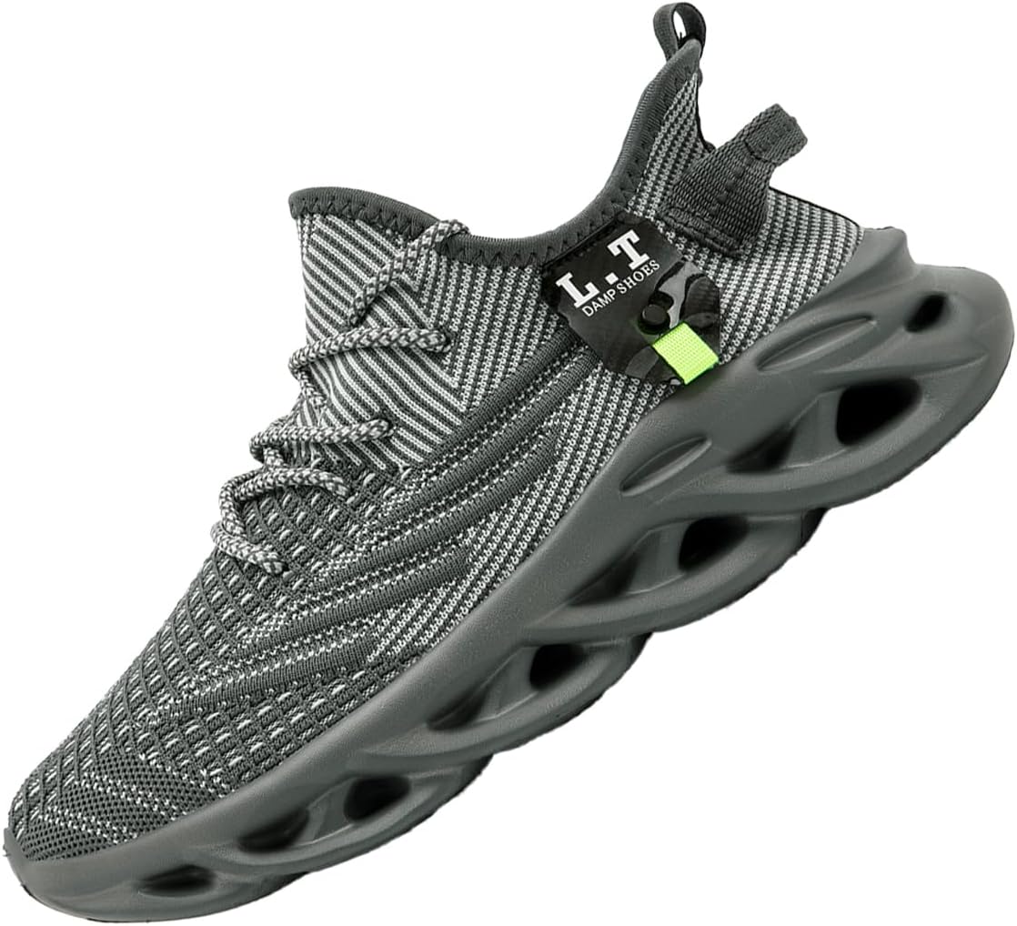 Detalle 2 de ZDFQLGV Modische lässige Fitness Laufschuhe – Herren, leicht, atmungsaktiv und rutschfest