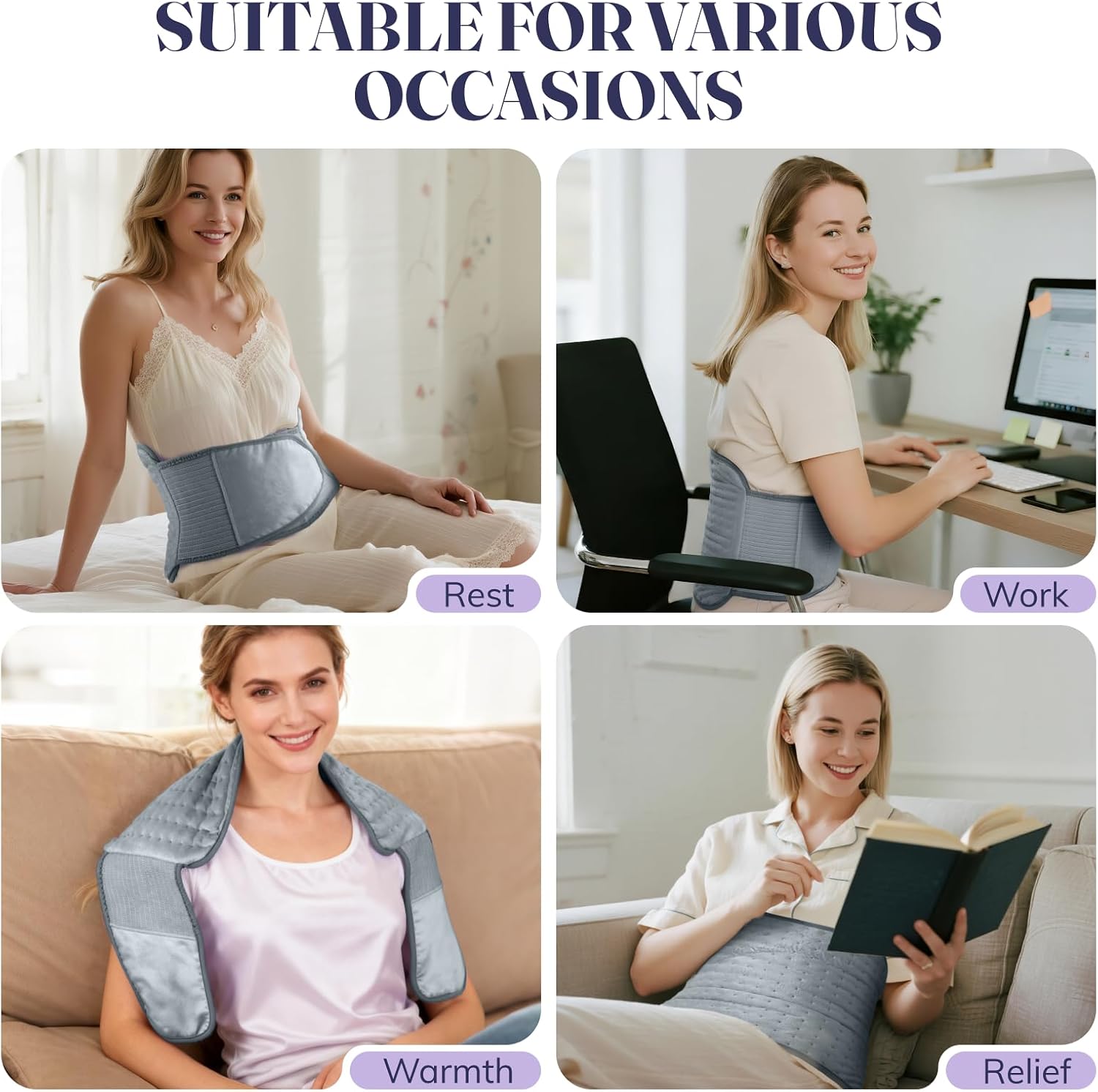 Detalle 2 de Heating Pad with 6 Heat Levels