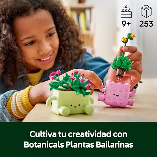 Thumbnail 1 de LEGO Botanicals Plantas Bailarinas (11506): set con 2 plantas y macetas pastel para decorar interiores