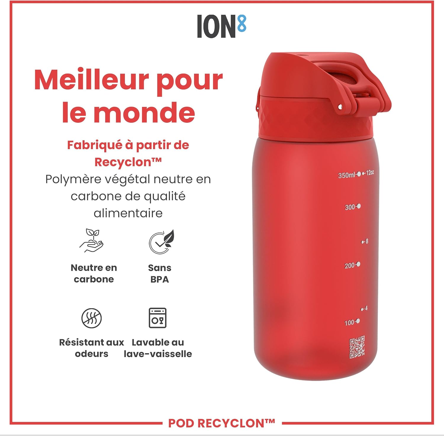 Thumbnail 5 de Ion8 Gourde enfant 350 ml 🚰