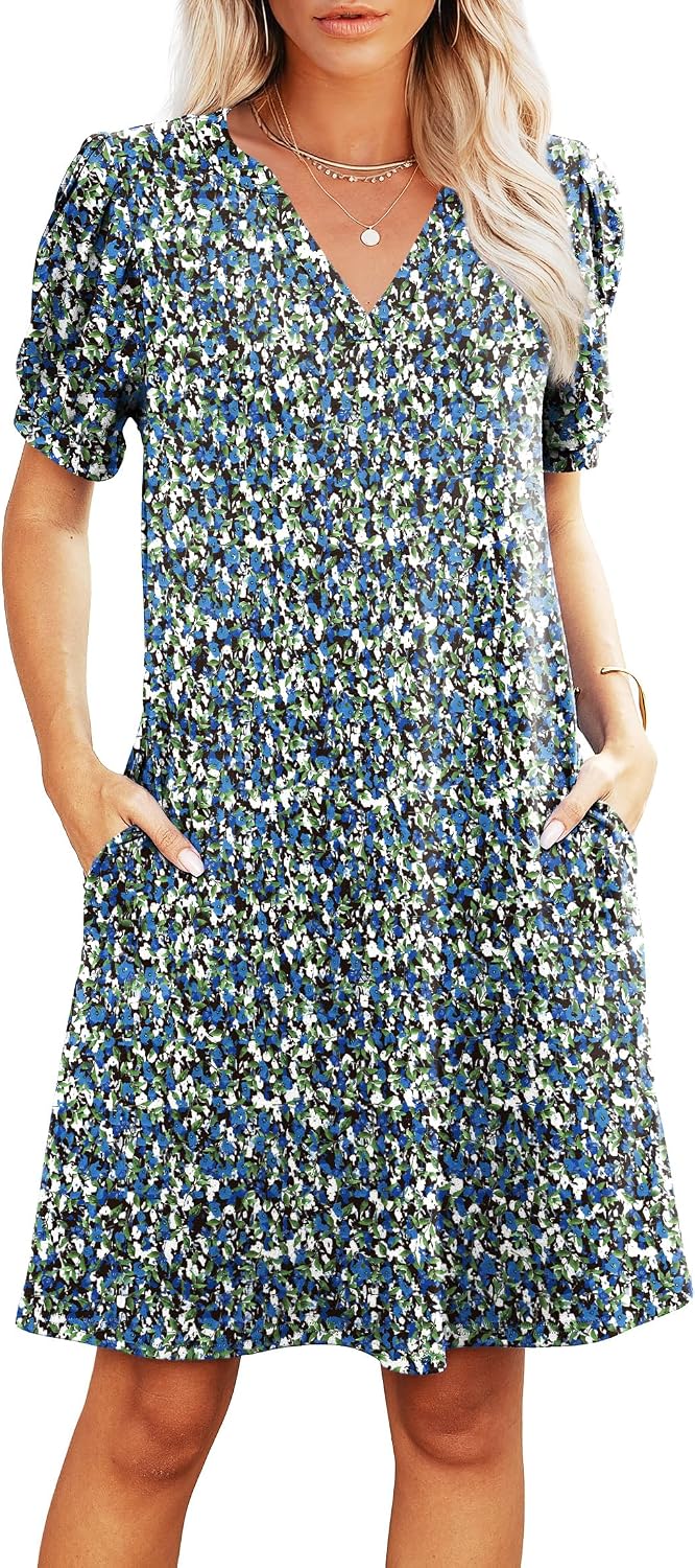 Detalle de RUMIA Women's Sundress, V-Neck