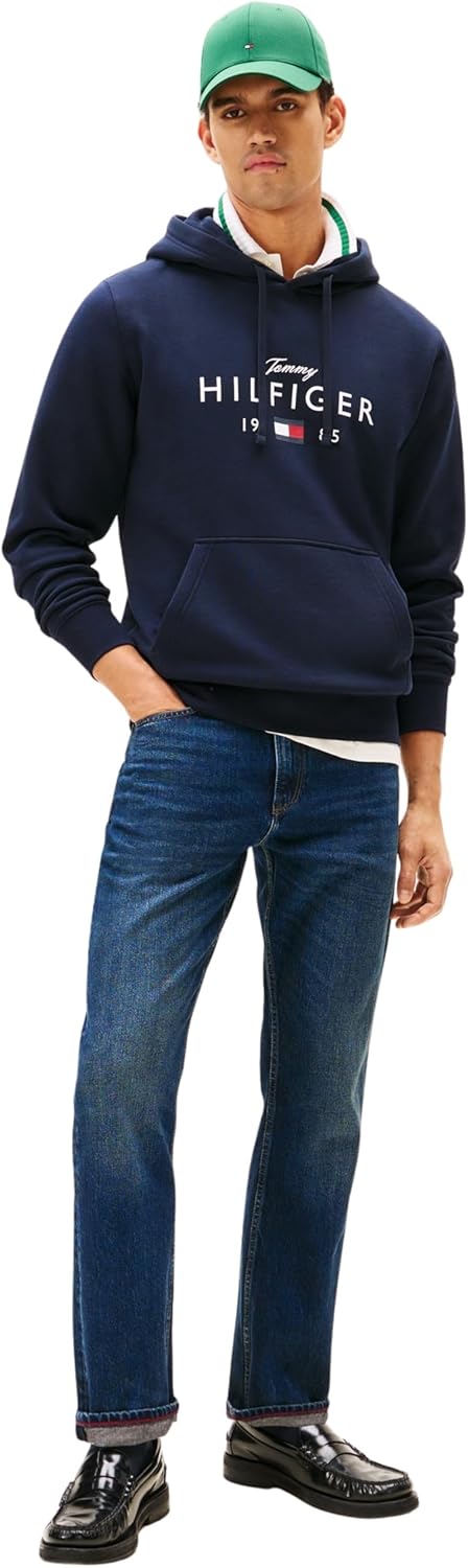 Thumbnail 3 de Tommy Hilfiger Men's Brand Love Big Hilfiger Hoodie Mw0mw41427 – Pullover
