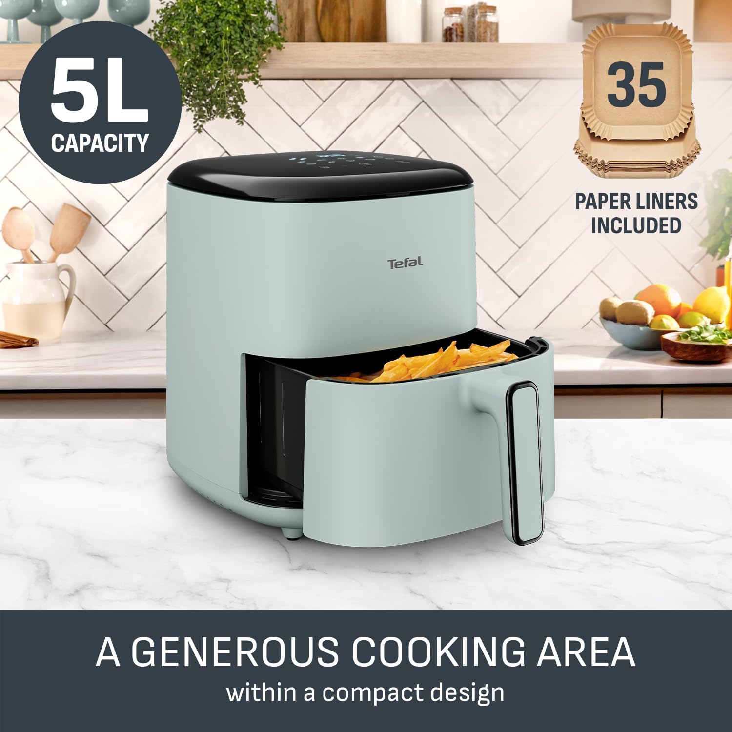 Thumbnail 6 de Tefal Easy Fry Max Air Fryer 5 L