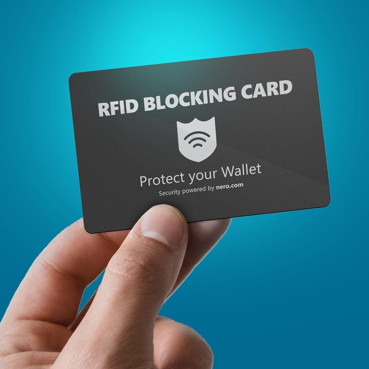 Thumbnail 6 de Nero Carte RFID anti-piratage : protection NFC contre le vol de données (blocage sans contact) noire