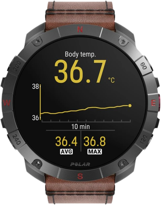 Thumbnail 19 de Polar Grit X 2 Pro Titan – Outdoor-Smartwatch mit AMOLED, 100 m Wasserschutz und bis zu 10 Tagen Akku