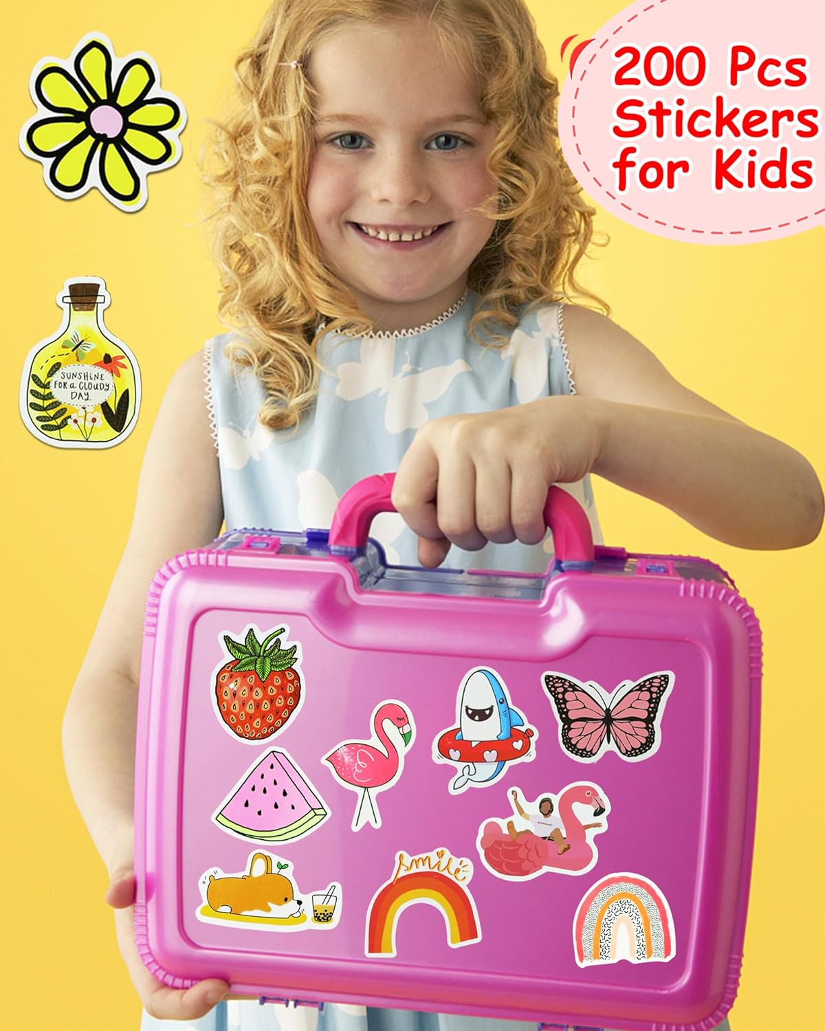 Thumbnail 4 de Cute-200pcs Water Bottle Stickers 200 pack 🎨