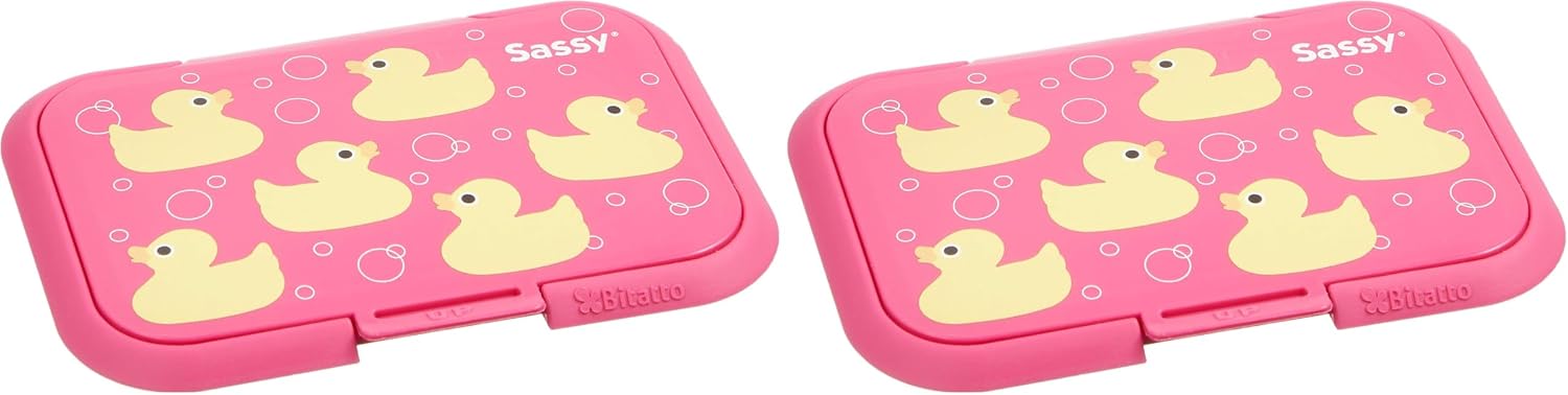 Detalle 2 de SASSY(サッシー) Bitatto Ducky BCSA00106 おしりふき用フタ アヒル型・貼ってはがせるタイプ