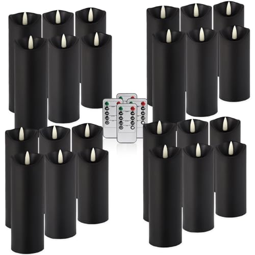 Thumbnail 9 de LIVEN 24 Pack Halloween Decoration Flickering Flameless Candles