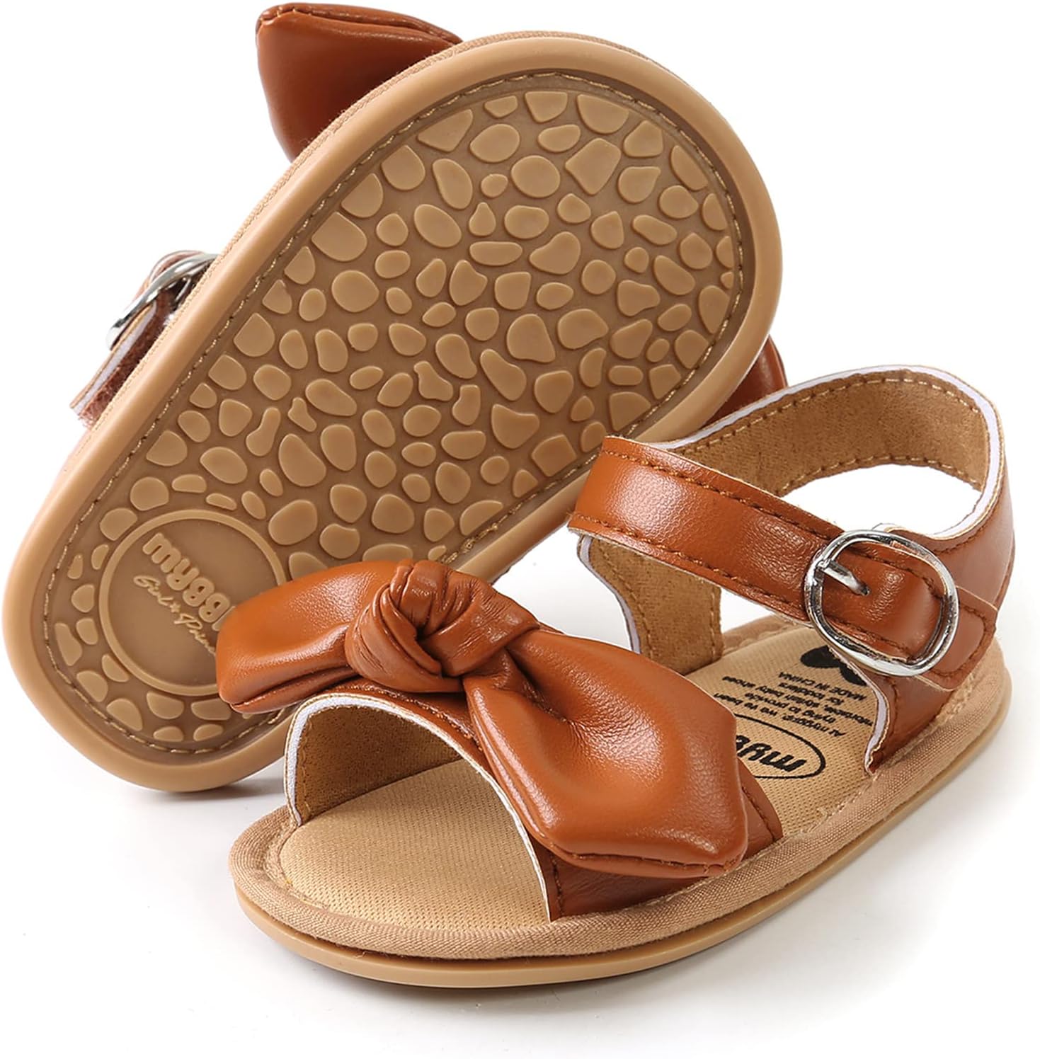 Detalle de RVROVIC Baby Sandals: Premium Soft Anti-Slip Summer Shoes for Infants and Toddlers