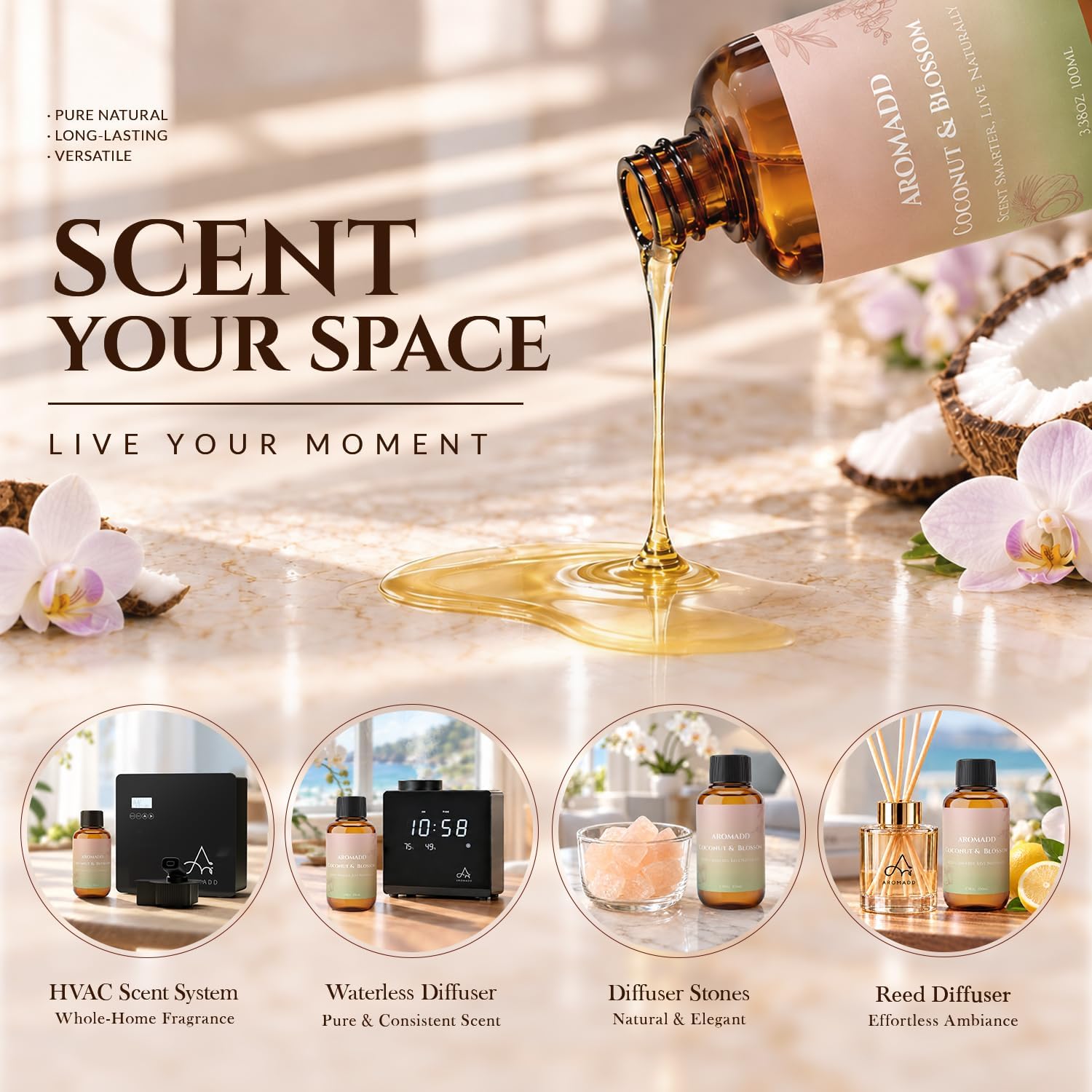 Detalle de AROMADD Diffuser Oil, 100 mL