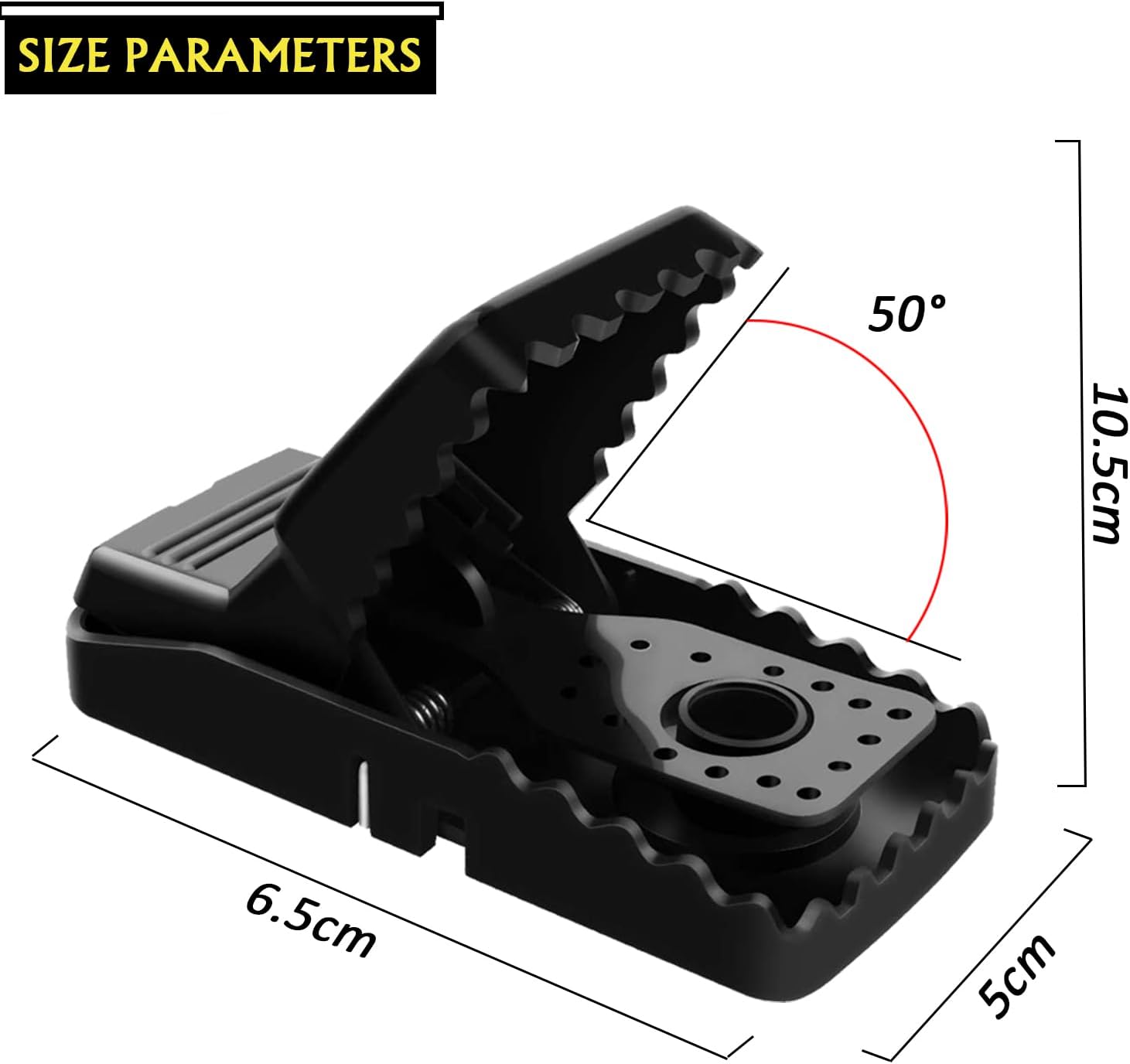 Detalle de Mouse Traps 6-pack snap traps for mice 🐭