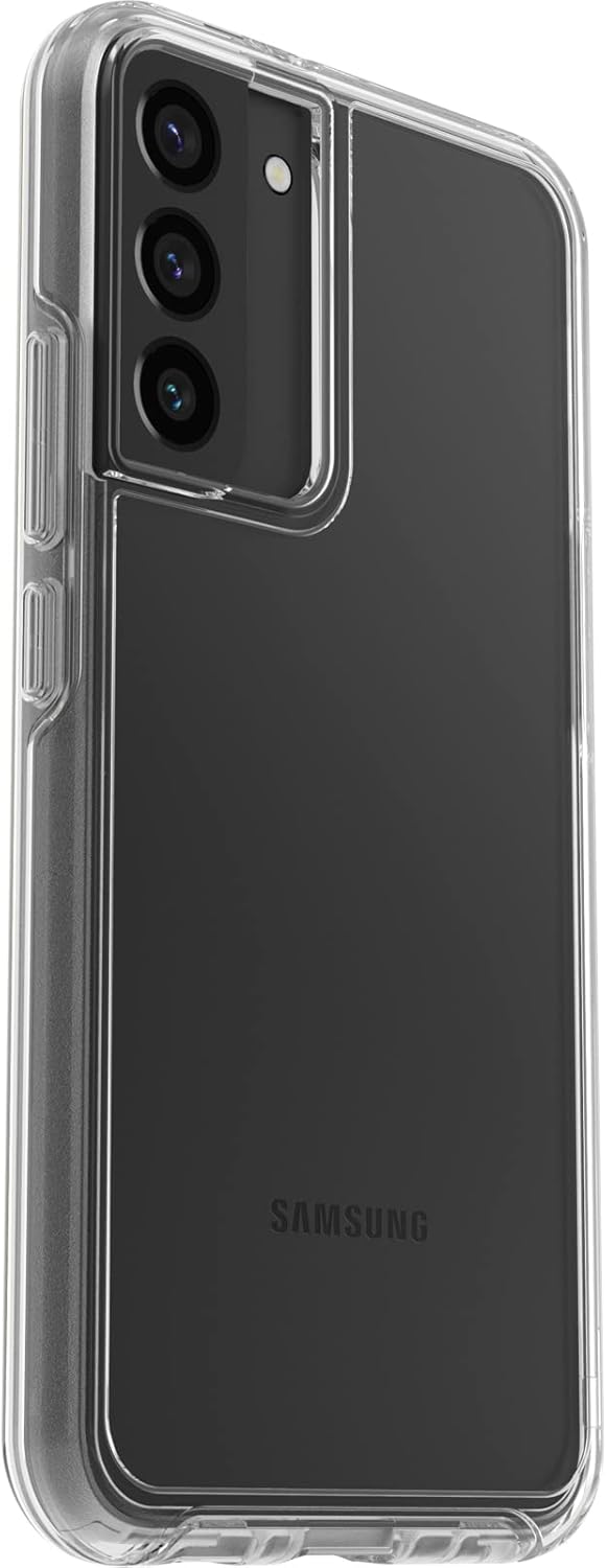 Detalle 2 de OtterBox Cover per Samsung Galaxy S22+ Symmetry Clear: protezione sottile, trasparente e antimicrobica