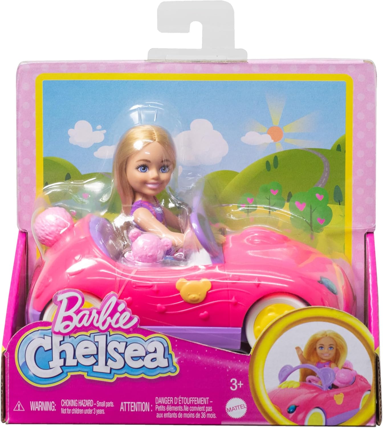 Thumbnail 5 de Barbie Chelsea Cabriolet HXN05, jouet 3 ans+