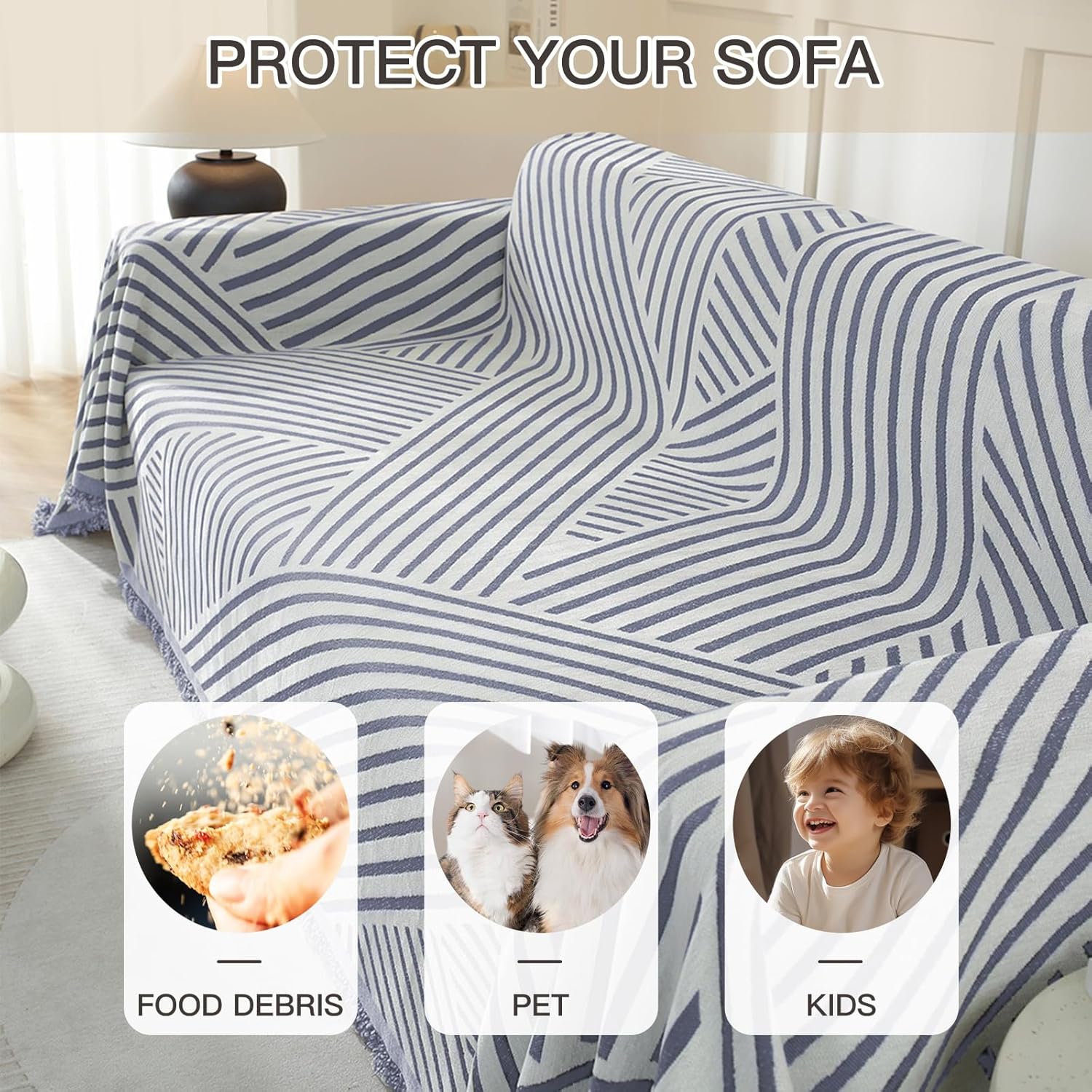 Thumbnail 4 de YSTELLAA Funda Sofa 1 Plaza 180×230CM