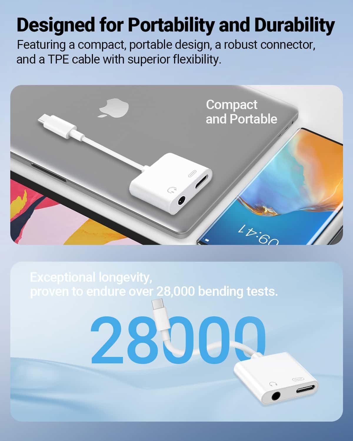 Thumbnail 5 de Seulliya USB-C to 3.5mm Adapter 2-pack
