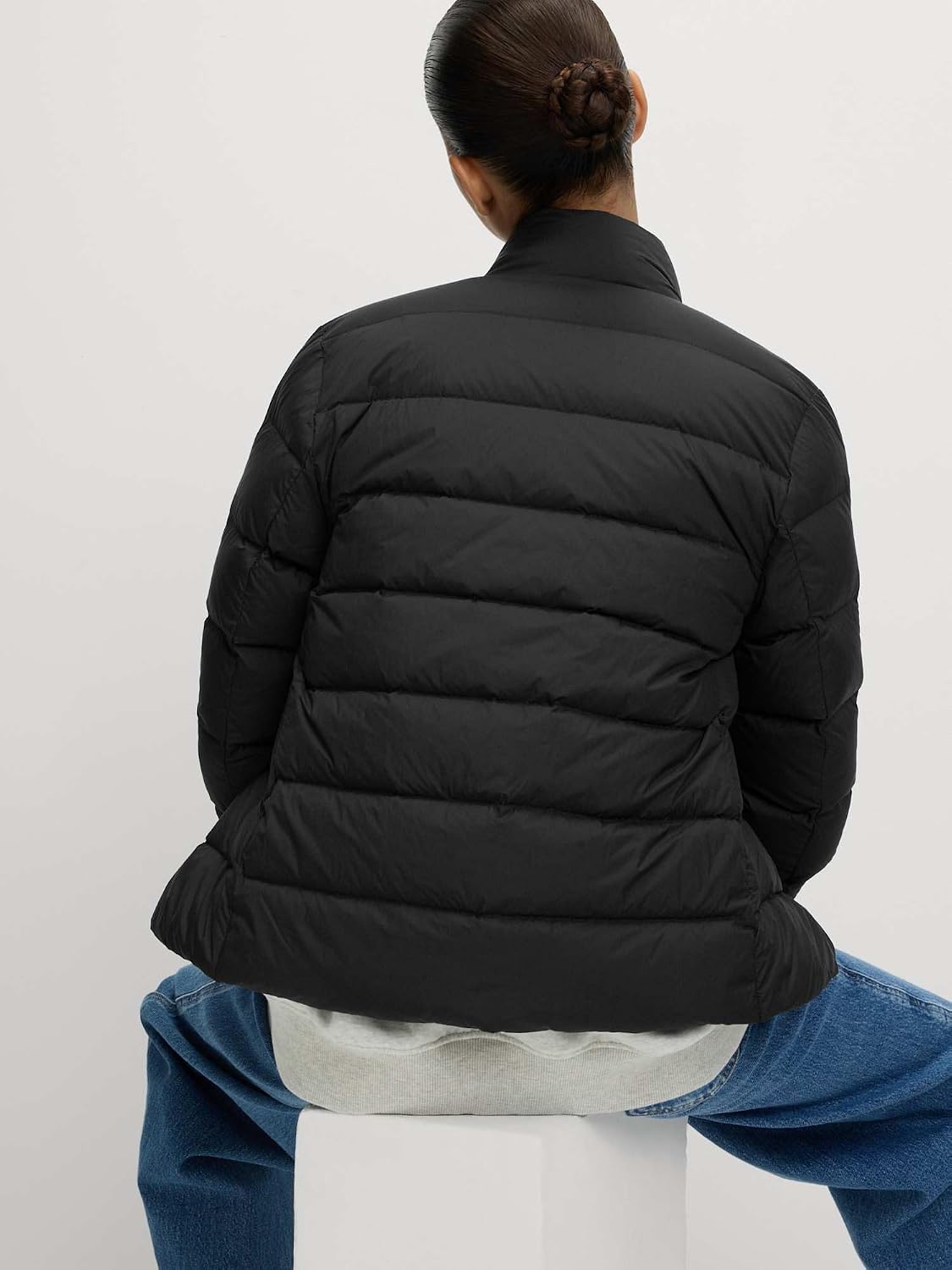 Thumbnail 6 de Marks & Spencer opvouwbare pufferjas met veren en dons, Stormwear-afwerking