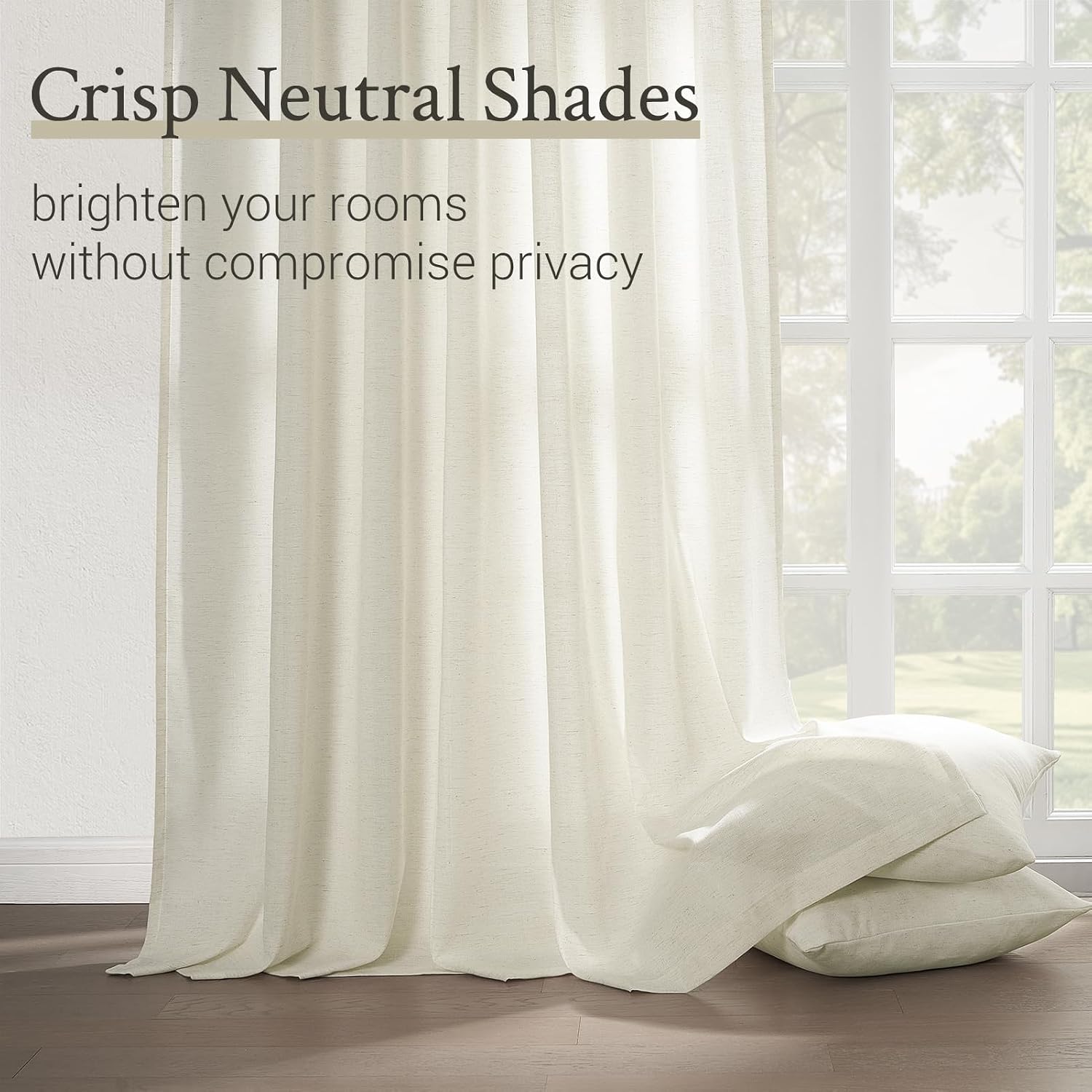 Thumbnail 2 de Topfinel Pinch Pleat Curtains 84-Inch