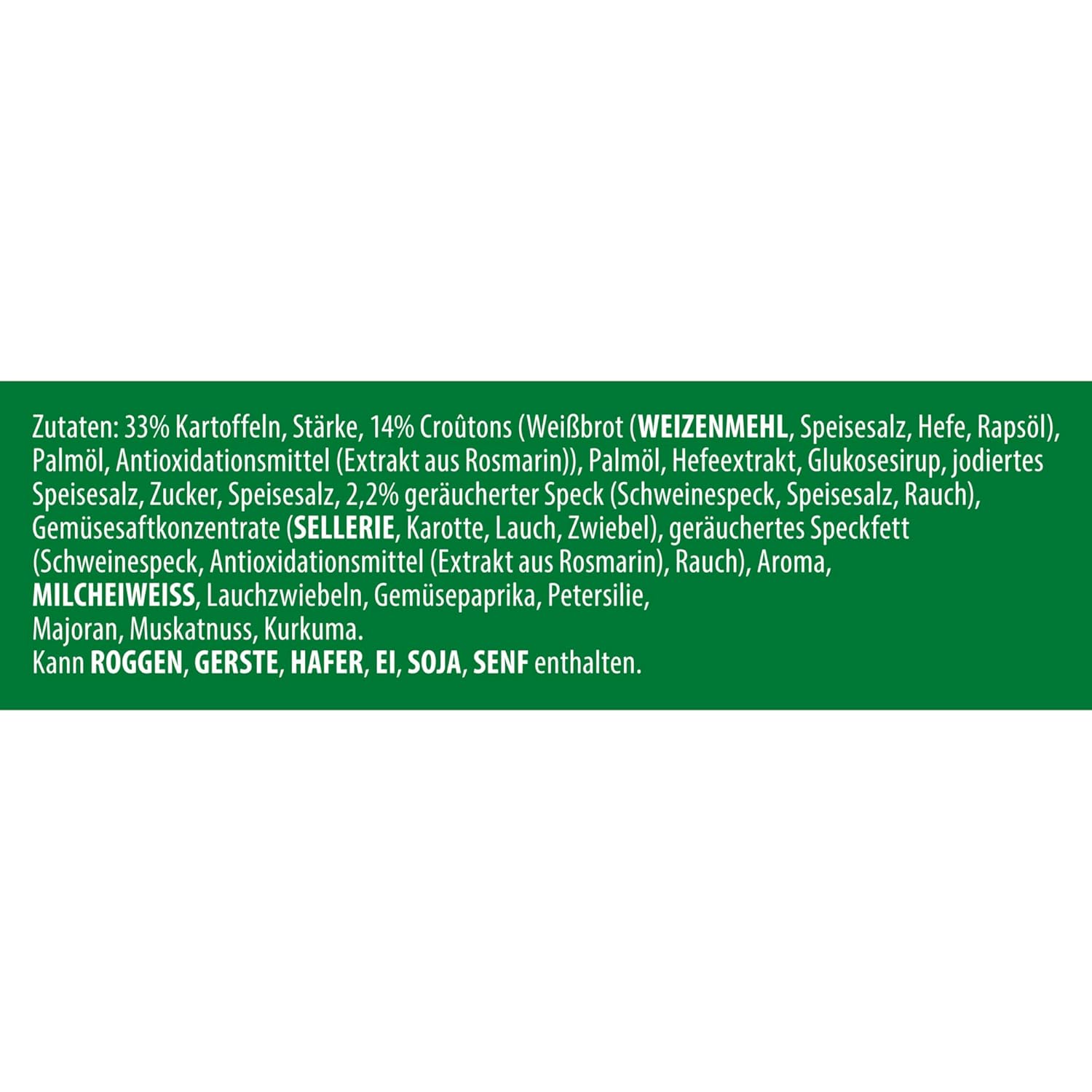 Detalle de Knorr Cup a Soup Kartoffel Cremesuppe mit Knusper-Croûtons – Schnell, cremig und ohne Zusatzstoffe