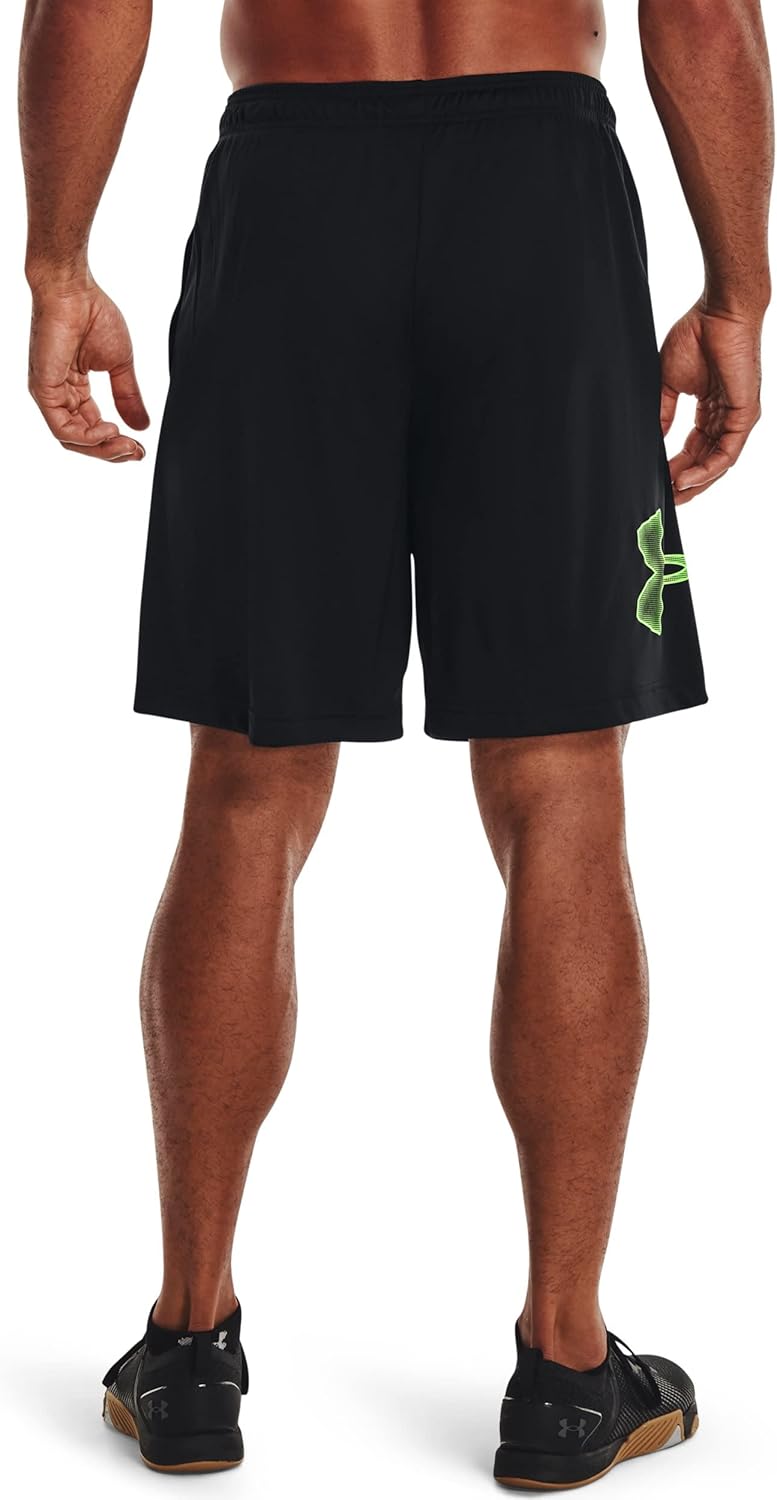 Thumbnail 1 de Under Armour Tech Graphic Short para Hombre, Steel, XXL