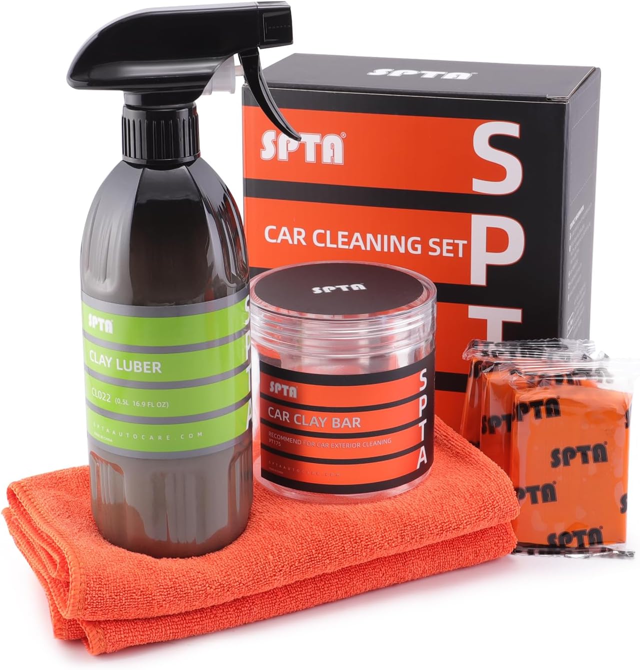 Detalle de SPTA Clay Bar and Luber Kit 300g