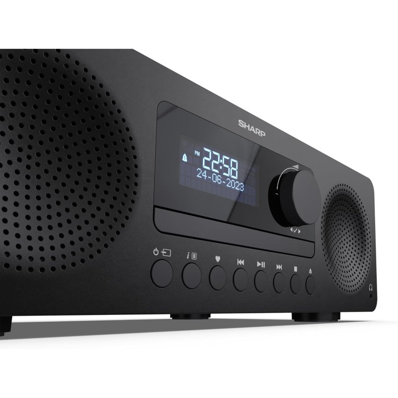 Detalle 2 de Sharp XL-B720D Tokyo: Sistema de Sonido All-in-One con DAB+, Bluetooth y CD