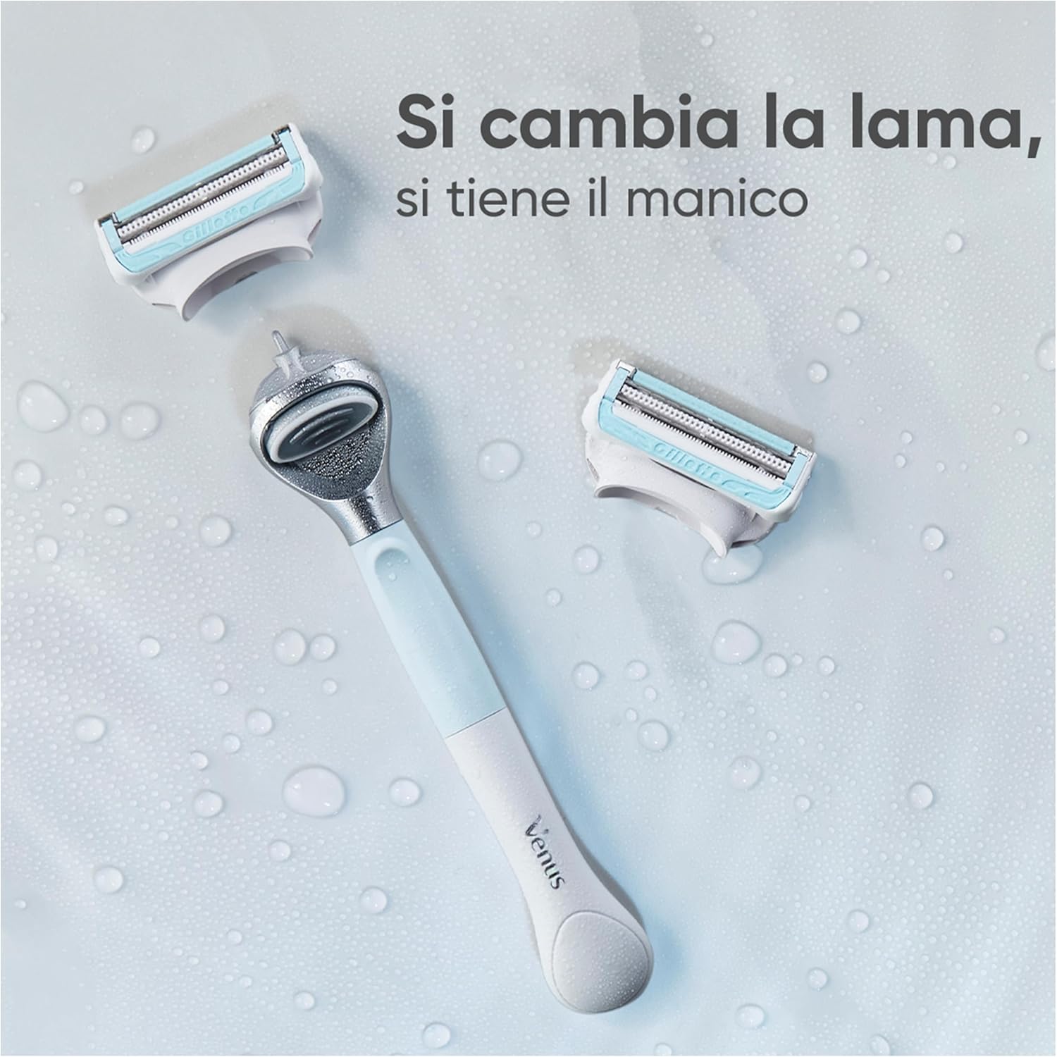 Thumbnail 4 de Gillette Venus rasoio per peli e pelle della zona intima donna con 5 lamette di ricambio