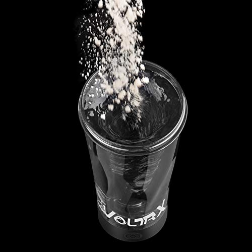 Detalle de VOLTRX Shaker USB ricaricabile VortexBoost: shaker elettrico in Tritan da 700 ml, IPX5, senza BPA