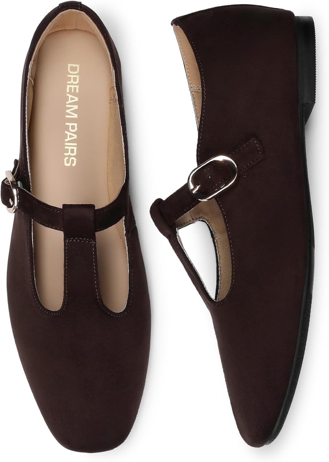 Detalle de DREAM PAIRS T-Strap Mary Jane Flats