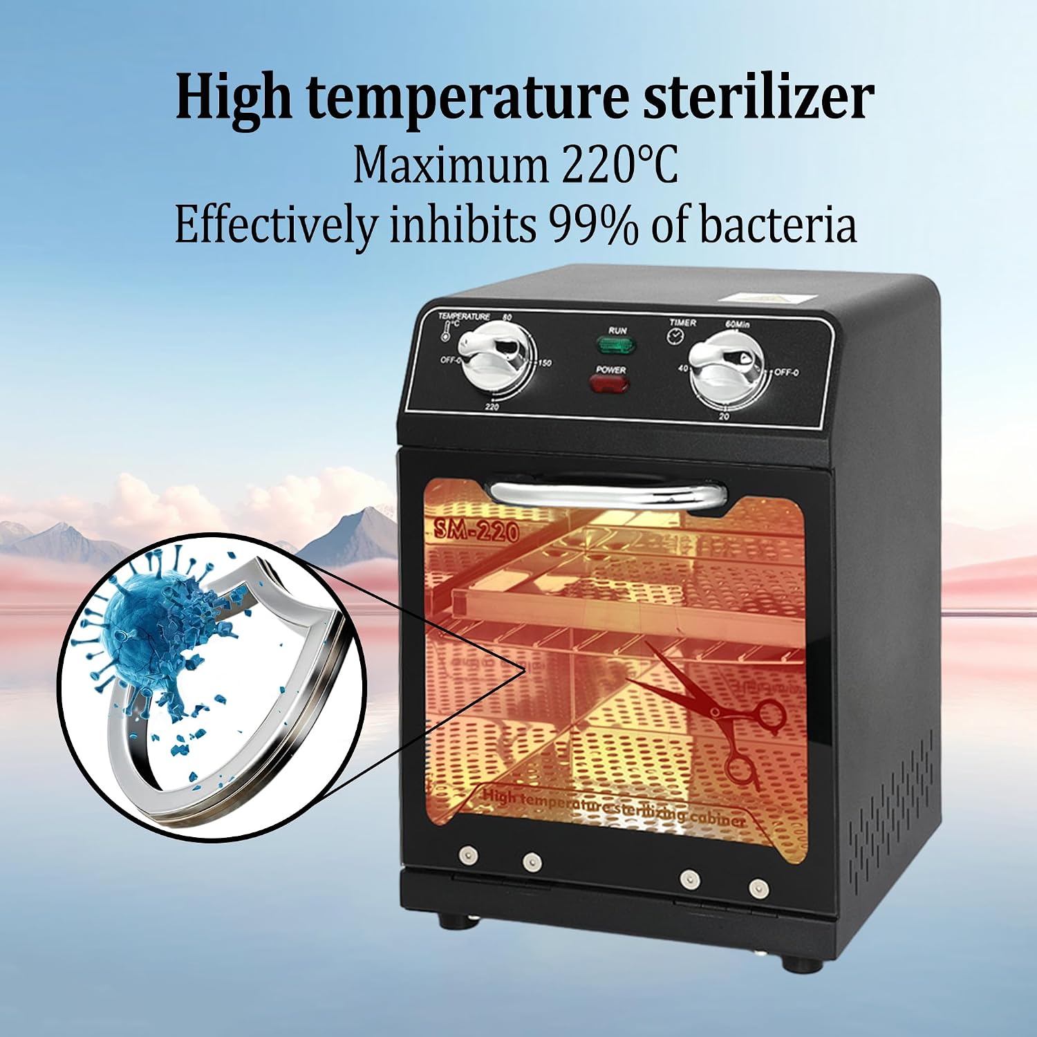 Thumbnail 1 de Henlivy Sterilizzatore ad Alta Temperatura fino a 220°C per saloni, spa e nail art