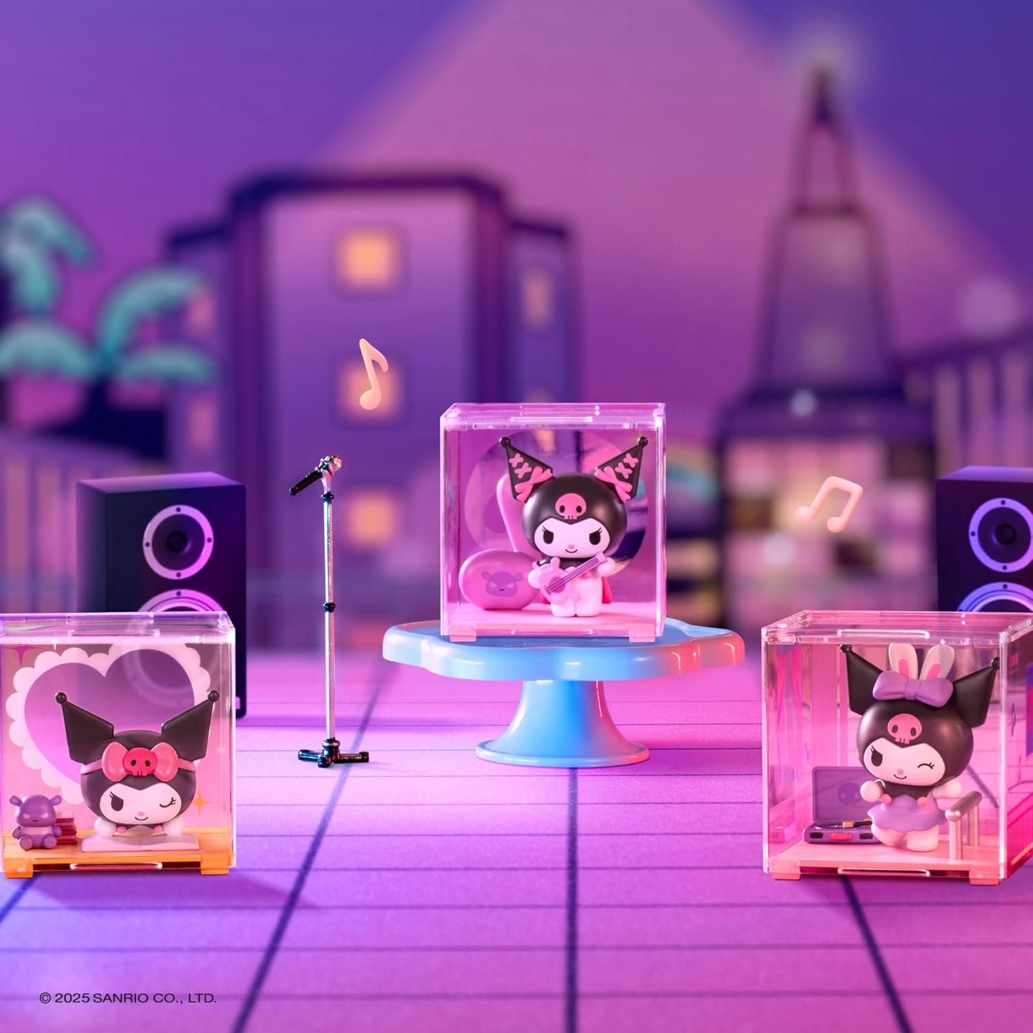 Thumbnail 4 de Hello Kitty Mini Figure Blind Box (Kuromi Fun Rhapsody Series) – 1 Random Character Included, Collect 1 of 9