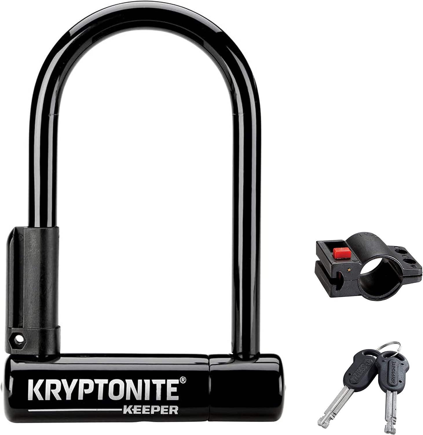 Thumbnail 4 de Kryptonite Keeper Bike U-Lock Standard with 12mm shackle and security cable