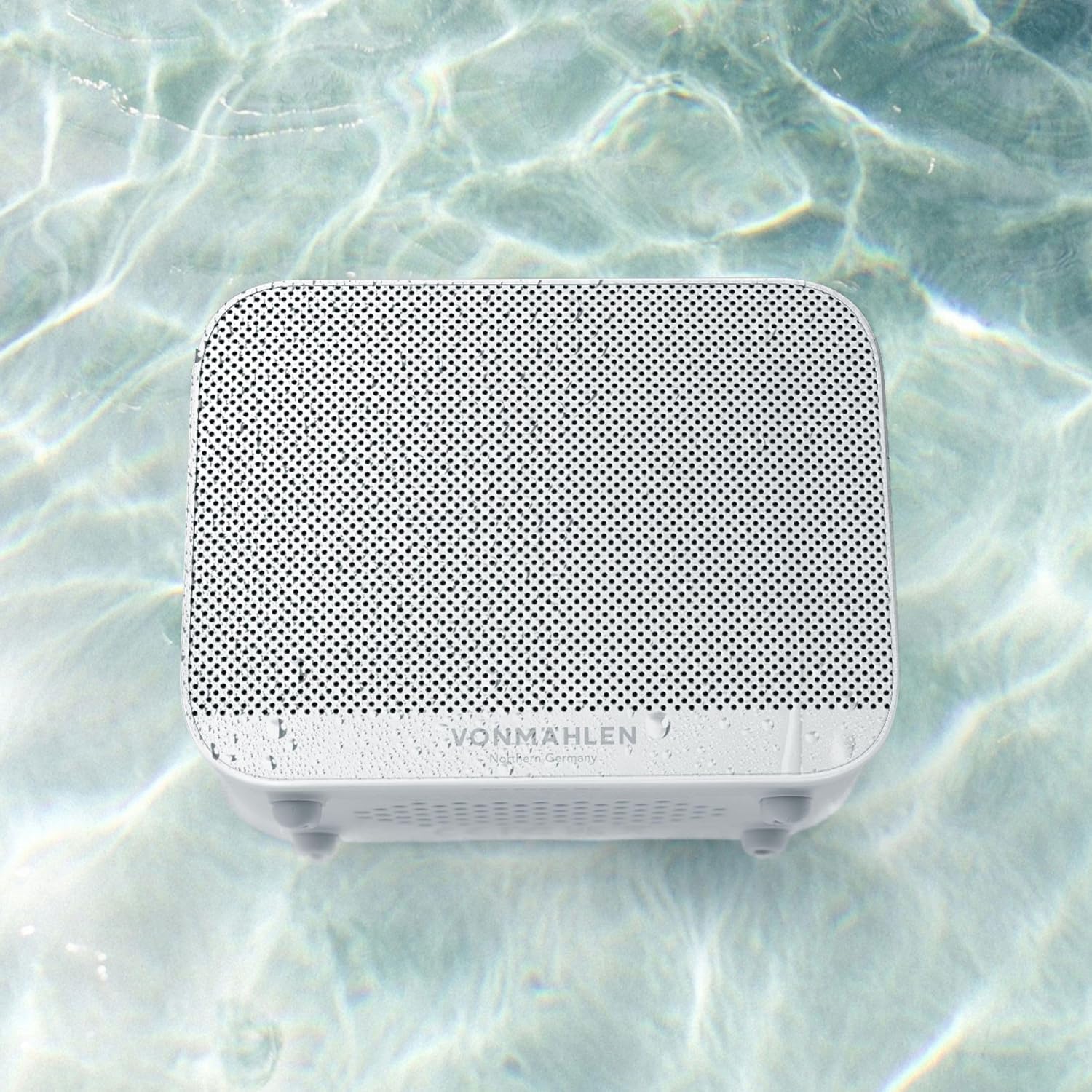 Detalle de VONMÄHLEN Air Beats Go – Kleiner Bluetooth-Lautsprecher mit IP67, 10 Stunden Playback