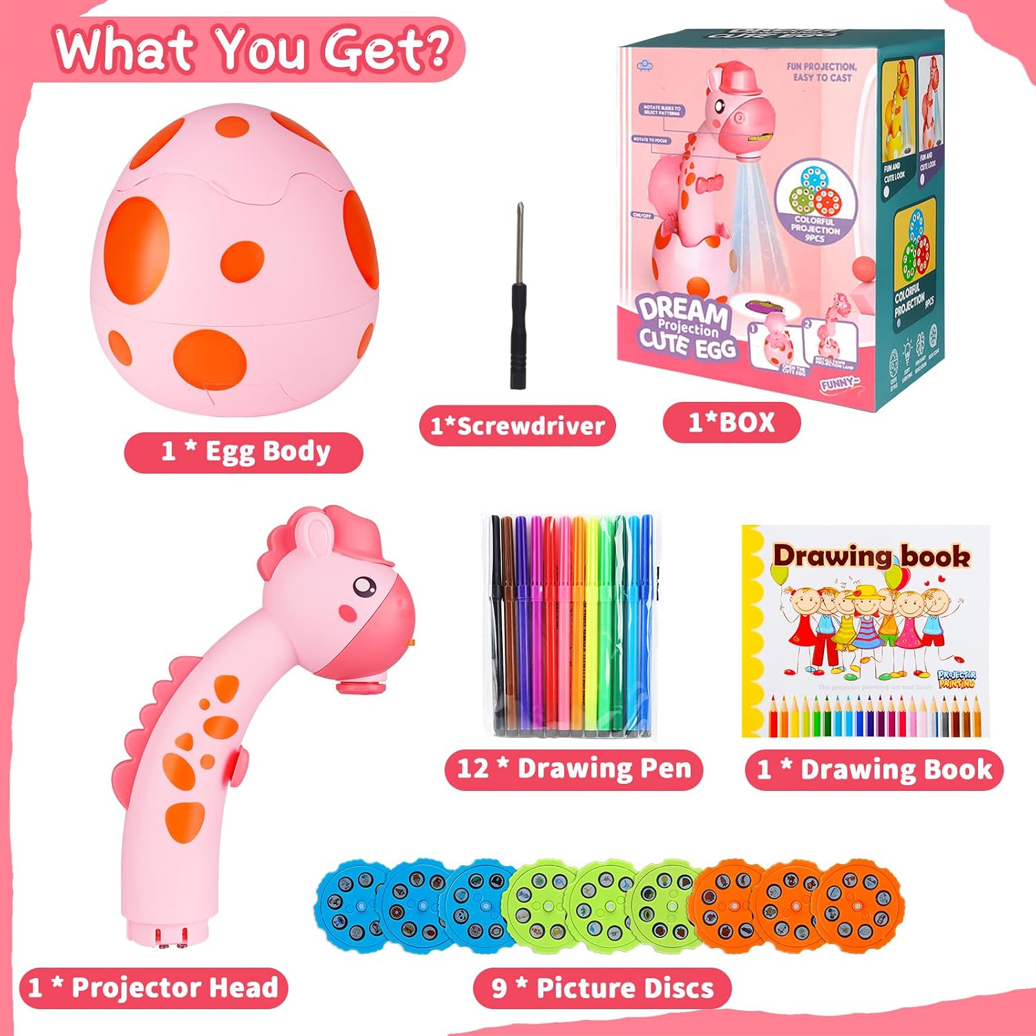 Detalle de KETIEE Kids’ Drawing Projector