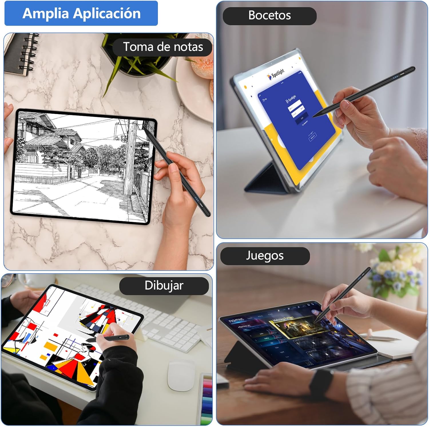 Thumbnail 6 de Stylet Tablette HOTLIFE universel – stylet capacitif pour Android et plus