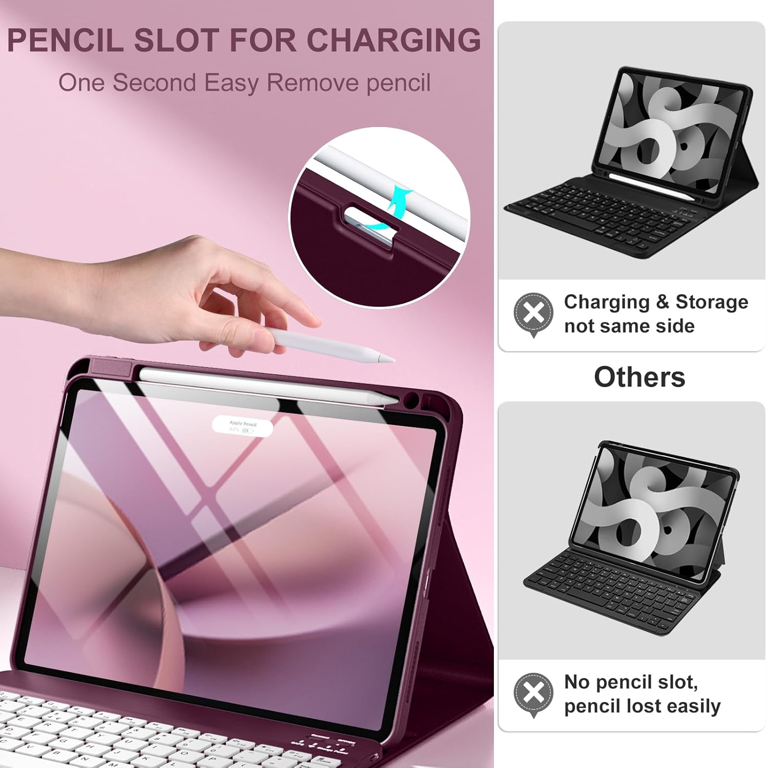 Thumbnail 6 de Vobafe iPad Air 11-inch keyboard case 7‑colour backlight