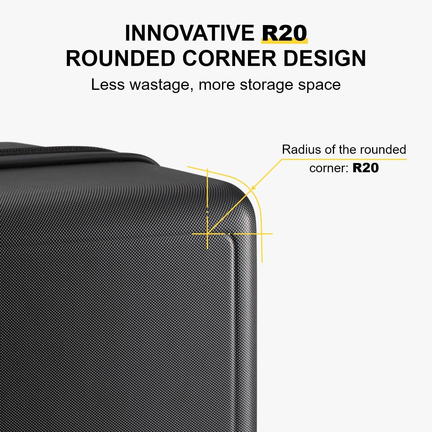 Detalle de LEVEL8 large suitcase 28 inch hand luggage
