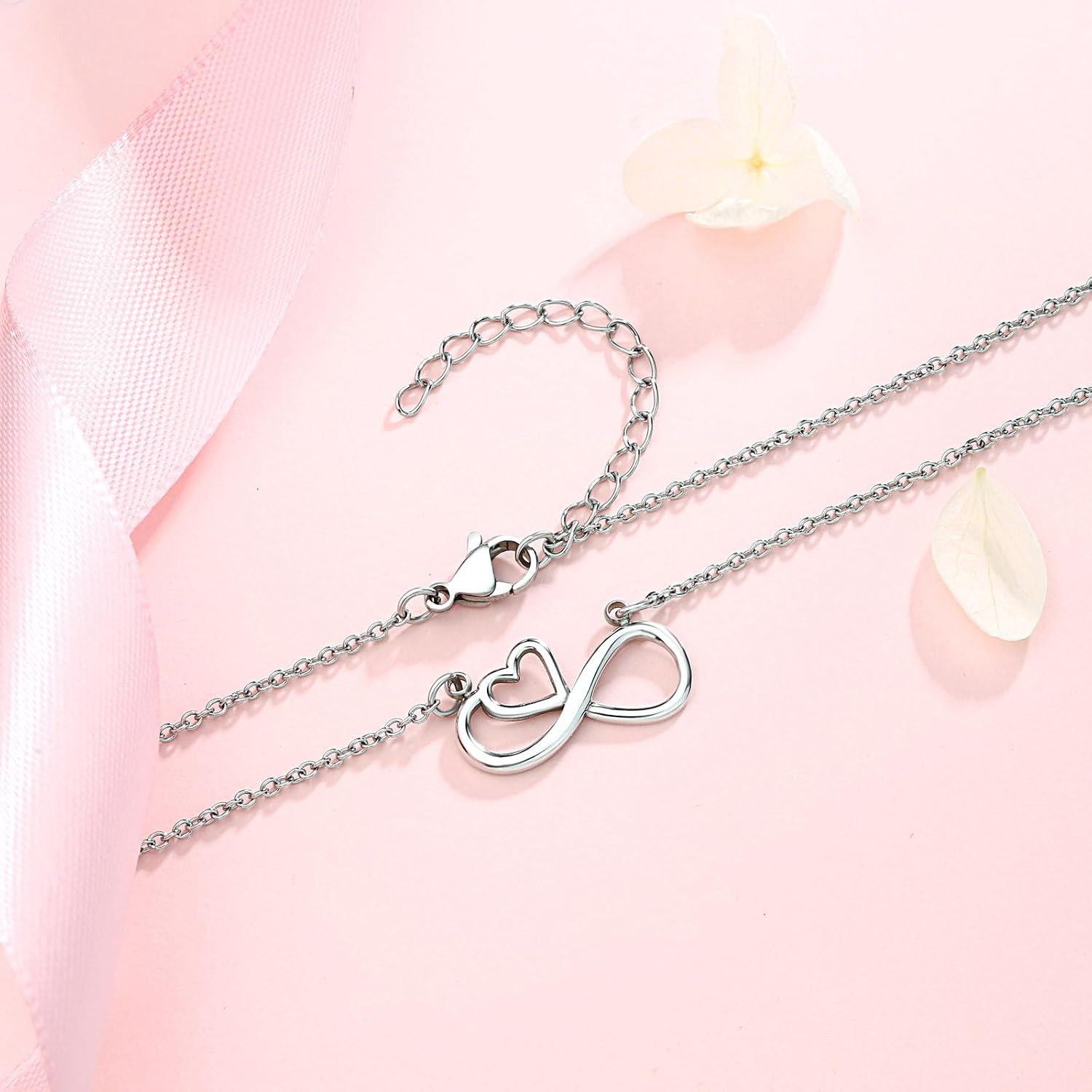 Thumbnail 6 de Dongjiangjin Infinity Heart Necklace