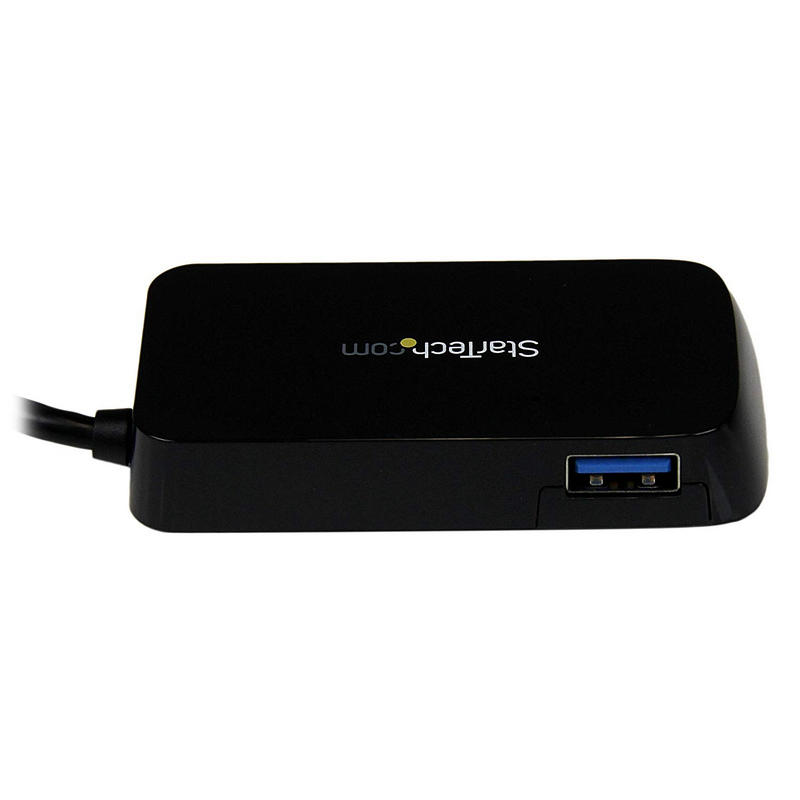 Thumbnail 1 de Startech Mini Hub USB 3.0 x4 Puertos Negro