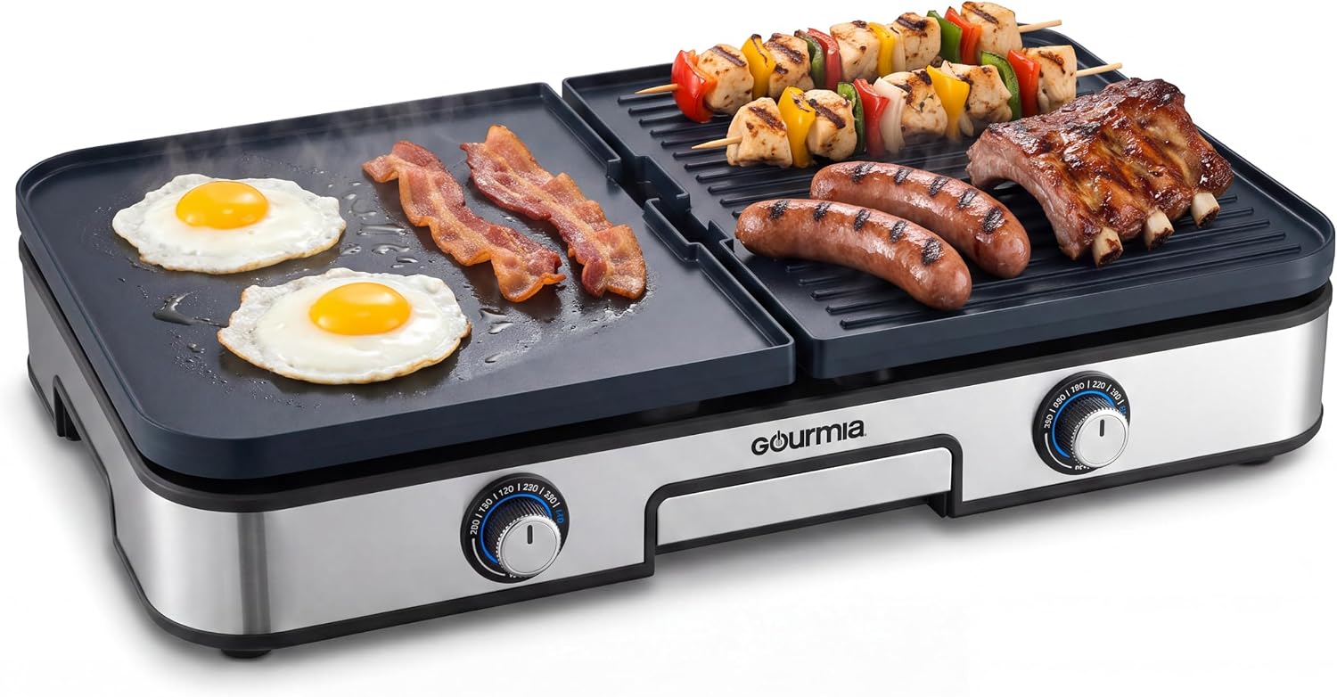 Detalle de Gourmia 3-in-1 Indoor Grill 28x11.5 in