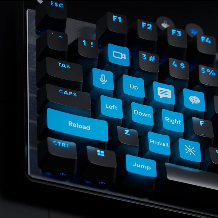Detalle de Logitech G Pro X TKL Rapid Gaming-Tastatur Schwarz QWERTZ – kompakt, kabelgebunden, magnetisch-analoge Switches
