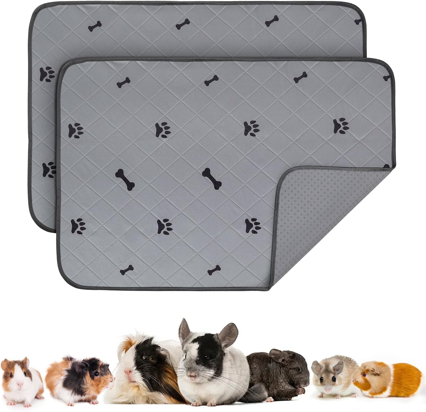 Saugfähige PIPI-Pads Meerschweinchen 2 Stück 60x120cm