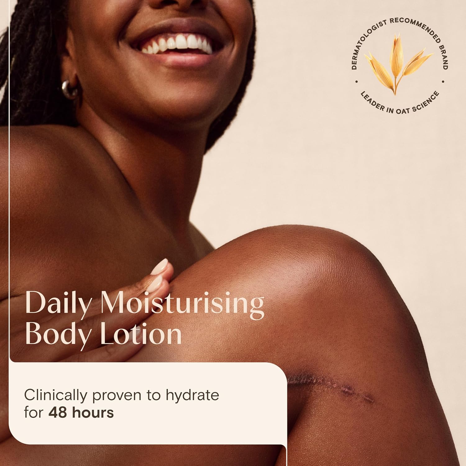 Thumbnail 1 de Aveeno Daily Moisturising Body Lotion for Sensitive Skin (500ml)