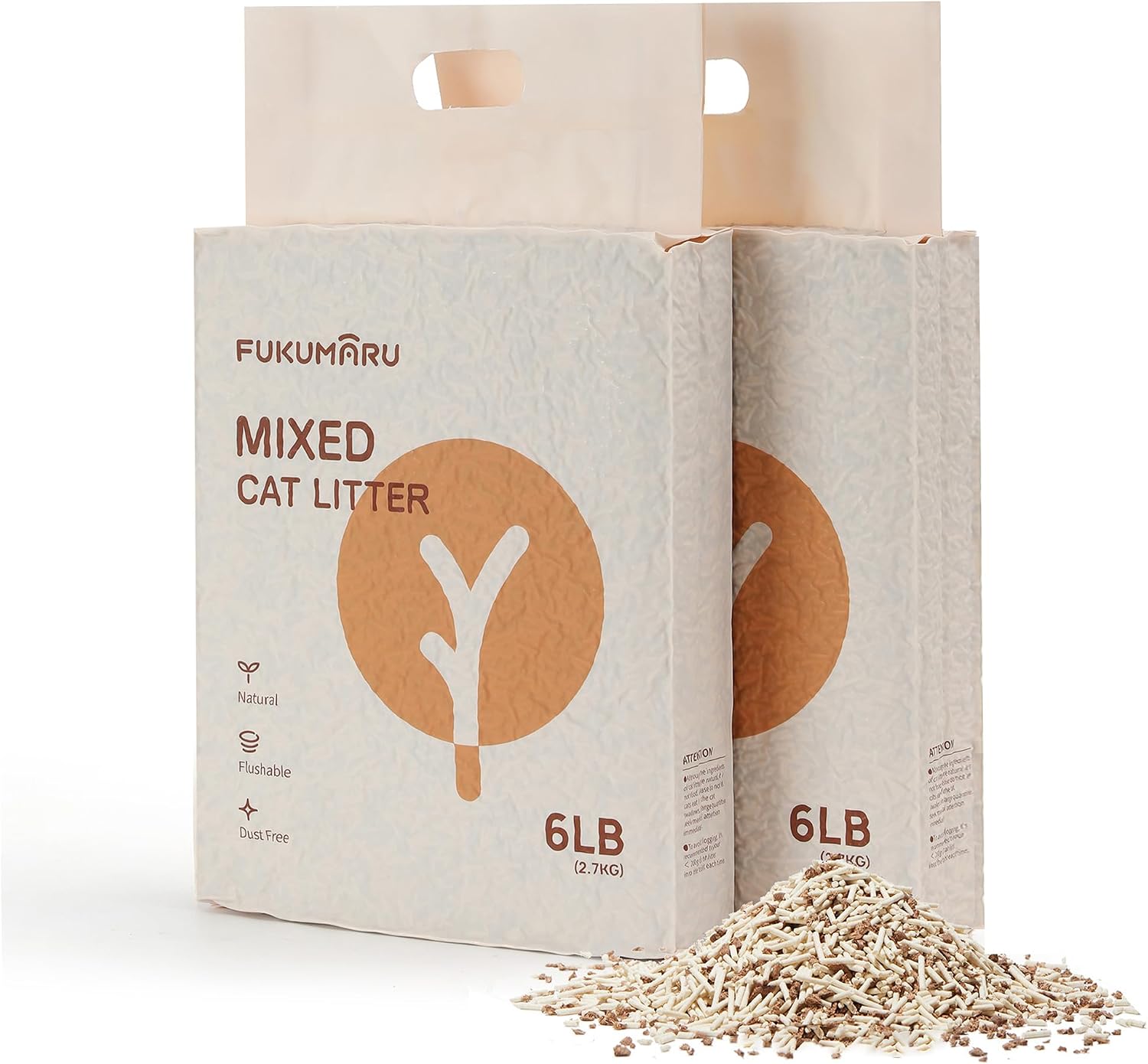 Detalle de FUKUMARU Tofu Cat Litter 5.4Kg