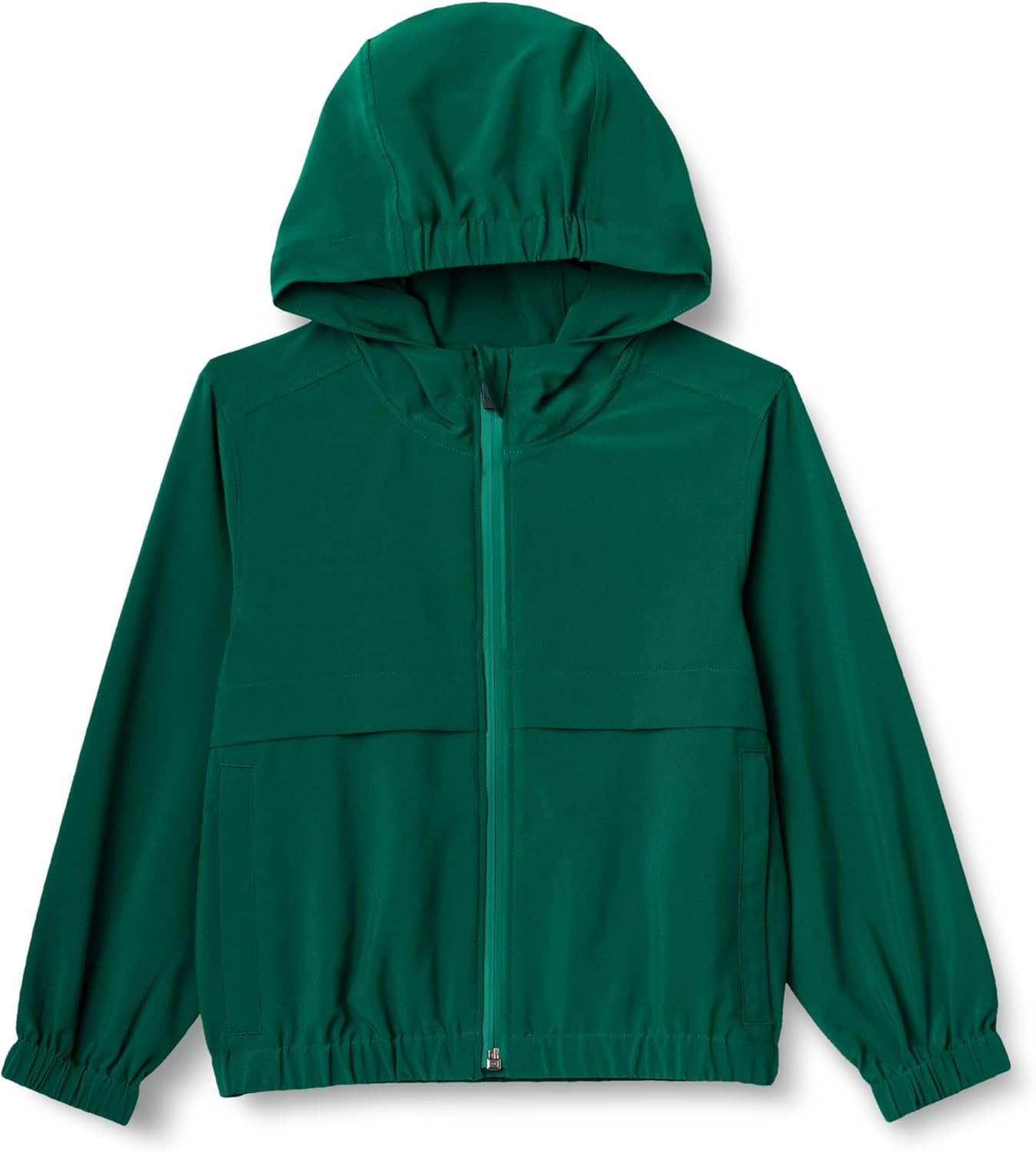 Detalle 2 de Amazon Essentials Boys' Active Performance Stretch Woven Full-Zip Hoodie Jacket