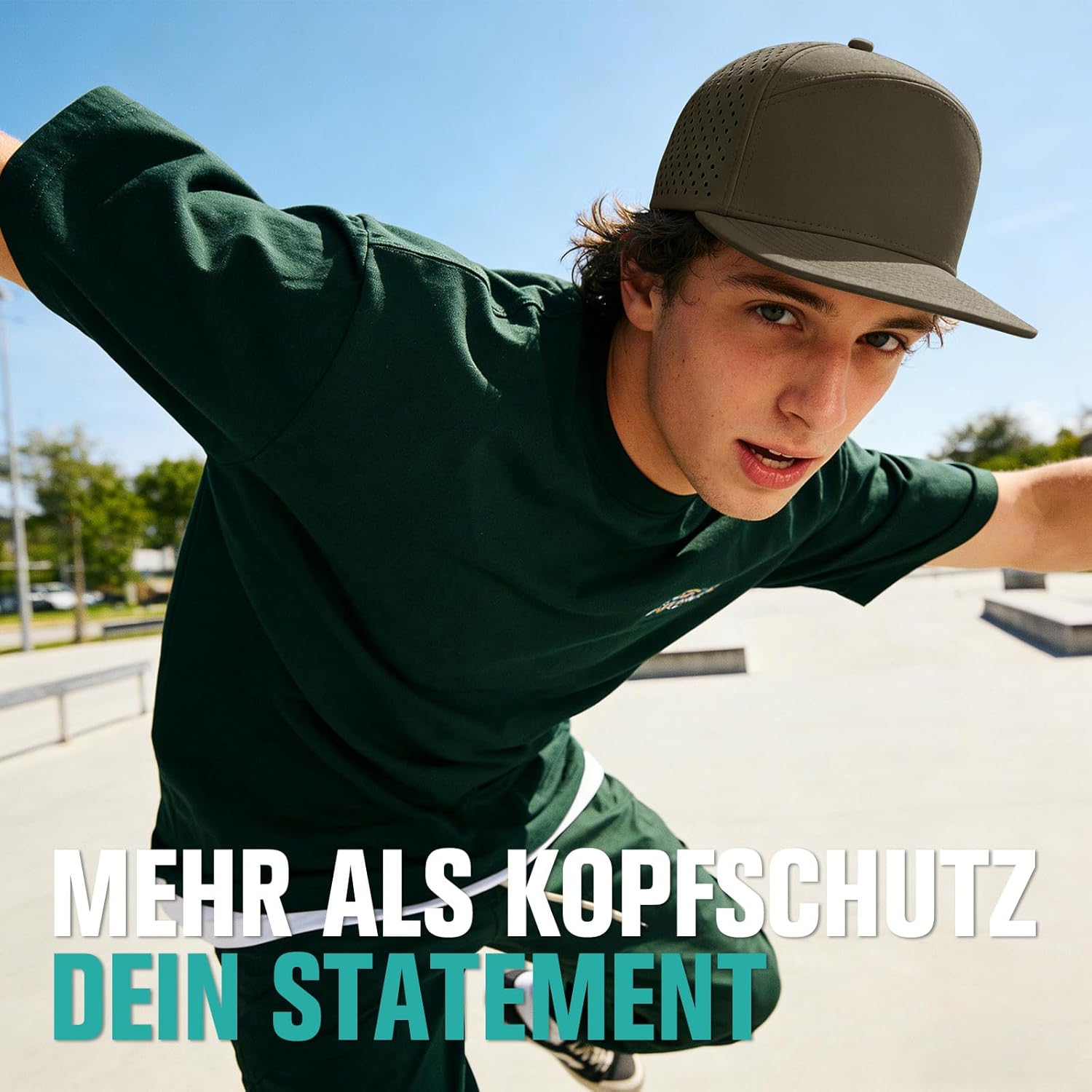 Thumbnail 6 de AOPREL Baseball Cap Herren mit Flacher Krempe – Wasserabweisend, atmungsaktiv und verstellbar