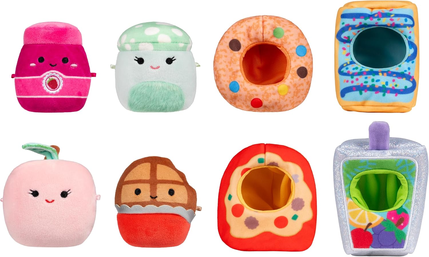Detalle de Squishmallows Original Micromallows Snack Machine plush set