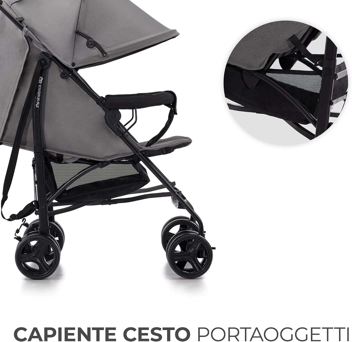 Thumbnail 6 de Kinderkraft TIK: Passeggino leggero e compatto, 6,5 kg, convergenza ideale per viaggi e daily use