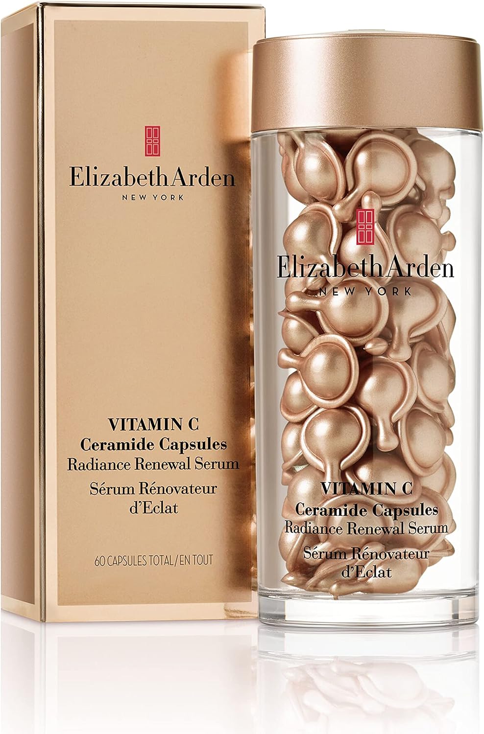 Detalle de Elizabeth Arden Vitamin C Ceramide Capsules : sérum visage unifiant et illuminant