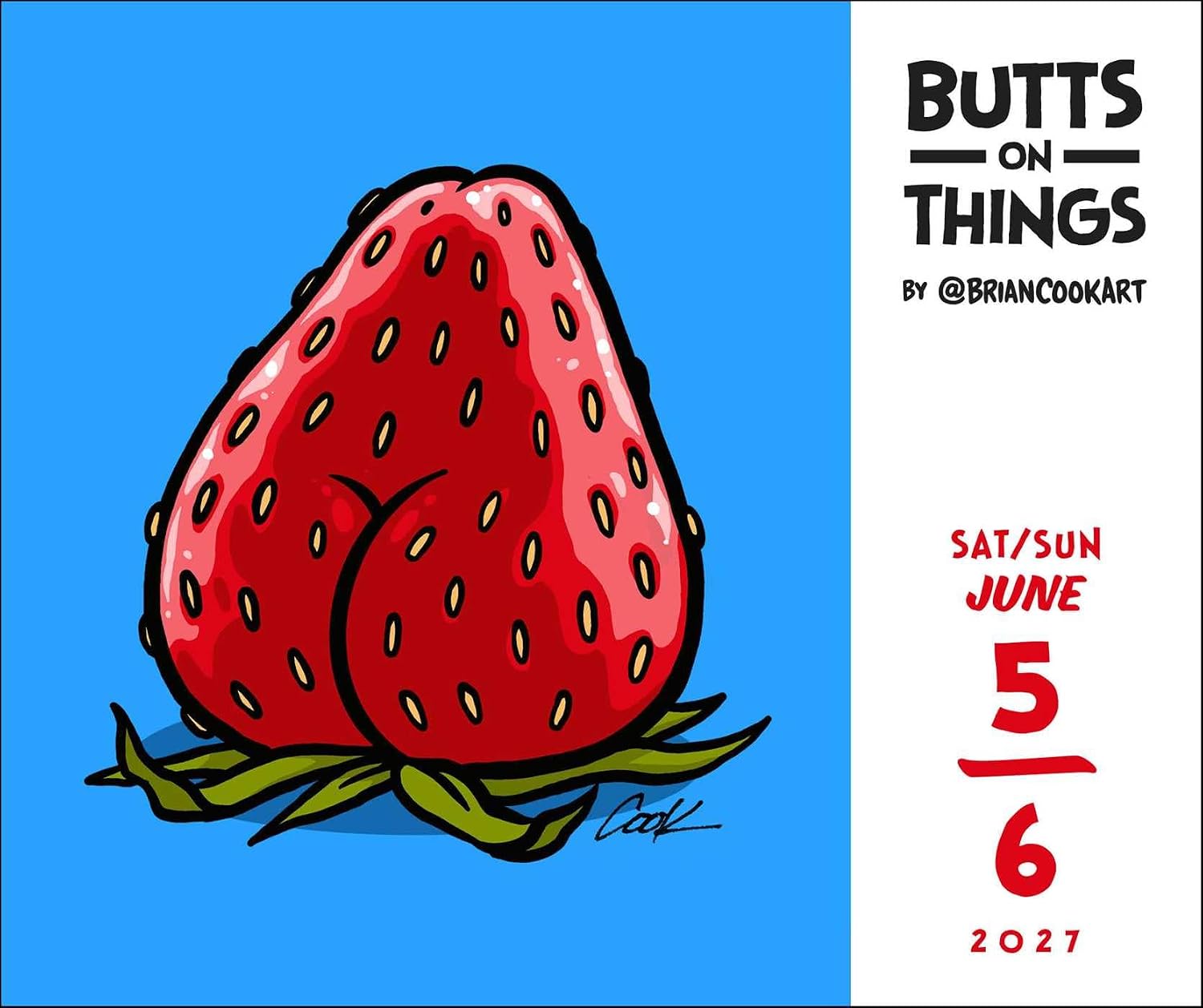 Detalle 1 de Butts on Things 2027 Day-to-Day Calendar